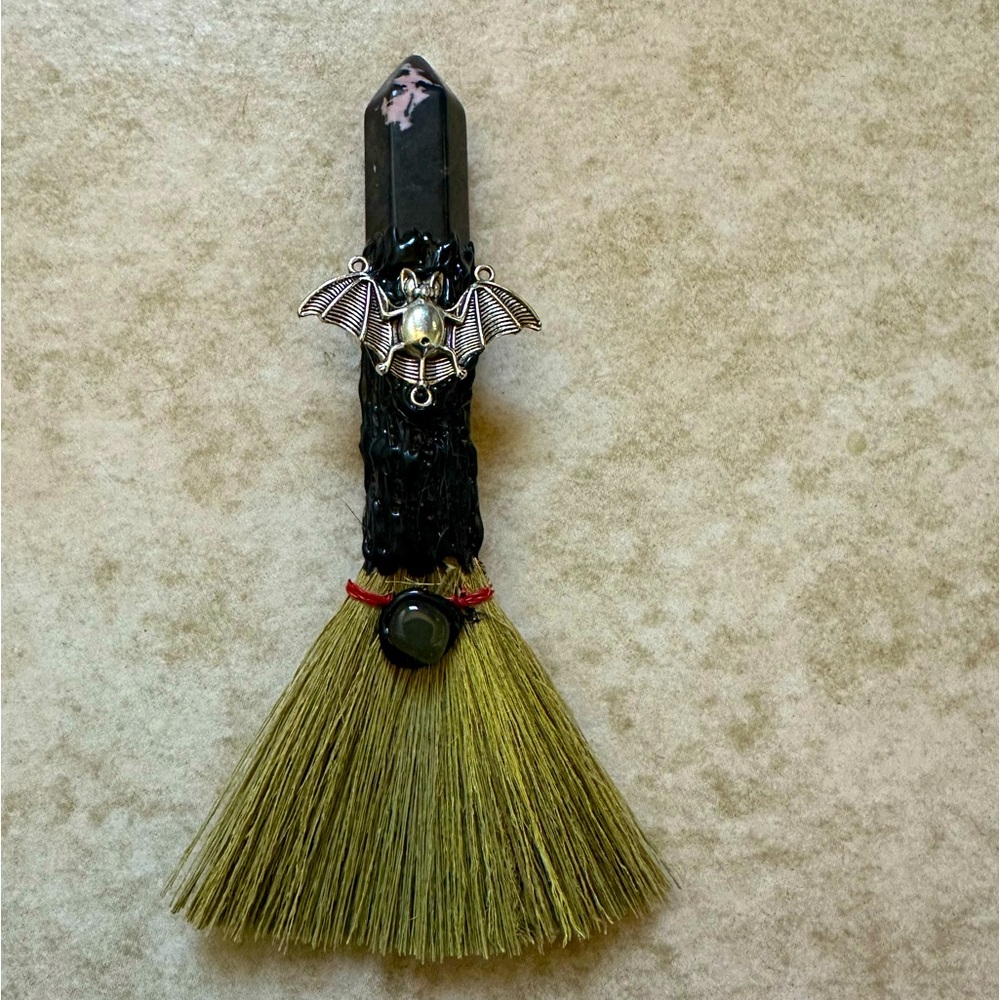 Rhodonite Point Broom..